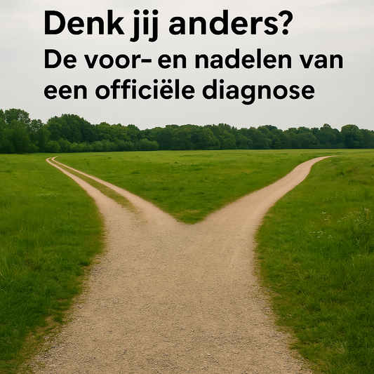 Denk jij anders? De voor- en nadelen van een officiële diagnose