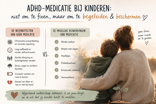 ADHD-medicatie bij kinderen: de neveneffecten van géén medicatie worden vaak vergeten