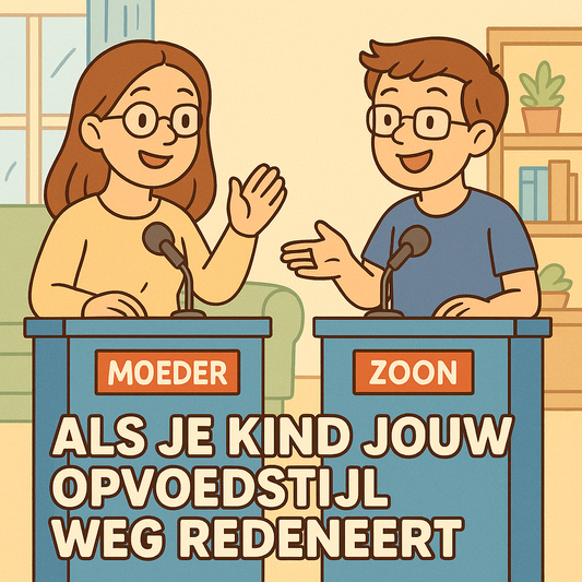 Wanneer je kind je opvoedstijl verbaal omver praat: zo blijf je als ouder in balans