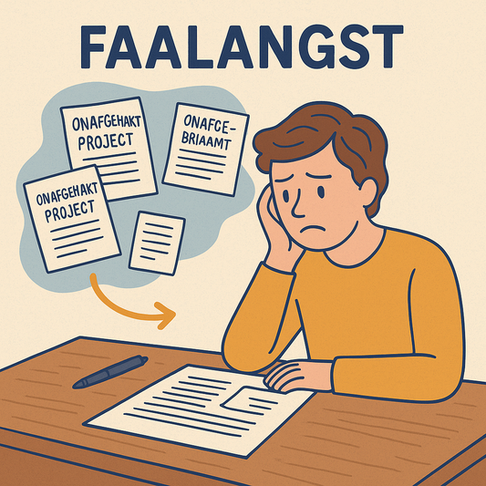 Faalangst: de stille reden waarom zoveel projecten onafgemaakt blijven