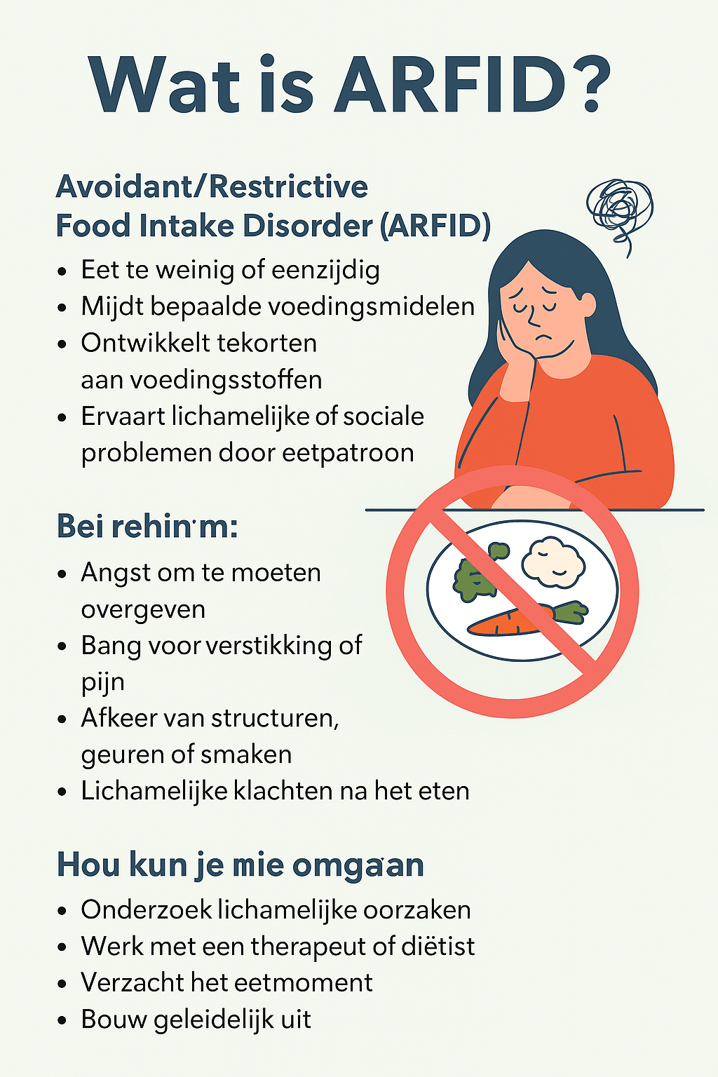 Wat is ARFID? Als eten angst oproept