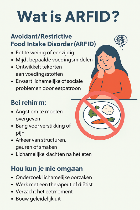 Wat is ARFID? Als eten angst oproept