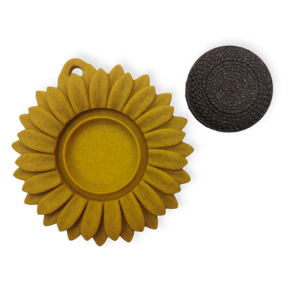 Zonnebloem Airtag houder